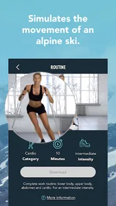 Aeroski Fitness App screenshot 4