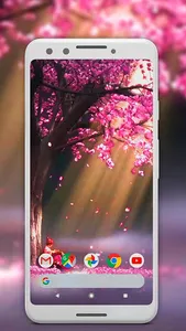 Tree live wallpaper nature screenshot 1
