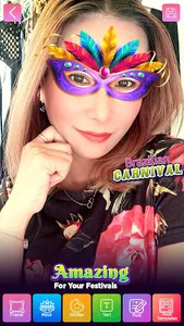 Carnival Masks Photos Editor screenshot 0