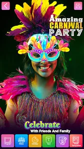 Carnival Masks Photos Editor screenshot 1