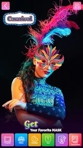 Carnival Masks Photos Editor screenshot 5