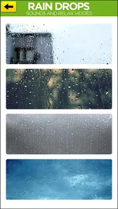 Rain Drops Sounds Videos screenshot 8