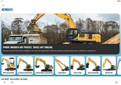 Kobelco Construction Machinery screenshot 4