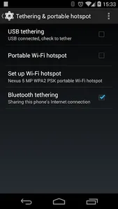 Auto Bluetooth Tether screenshot 1