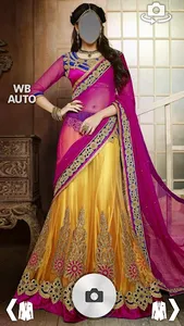 Women lehenga Choli costume mo screenshot 5