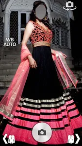 Women lehenga Choli costume mo screenshot 7