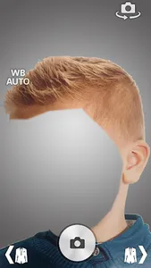 Boy Hairstyle Camera Montage screenshot 1