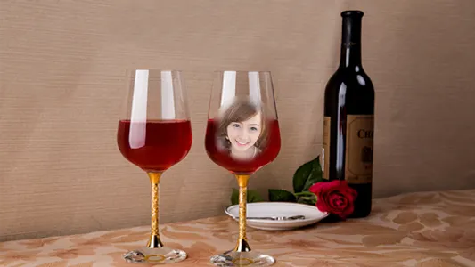 Wine glass Photo Frame Montage screenshot 5