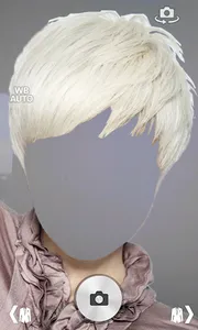 Woman hair style photo montage screenshot 4