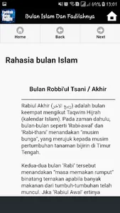 Bulan Bulan Dalam Islam Dan Fa screenshot 3