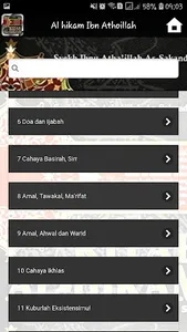 Kitab Syarah Al Hikam Ibnu Ath screenshot 7