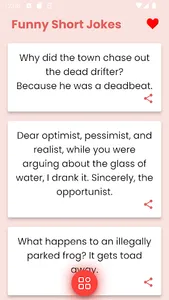 Short Funny Jokes screenshot 5
