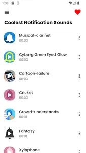 Coolest Notification Sounds screenshot 1
