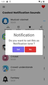 Coolest Notification Sounds screenshot 11