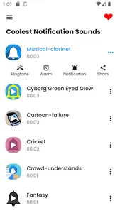 Coolest Notification Sounds screenshot 2