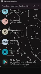 Fun Facts About Zodiac Signs screenshot 5