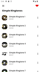 Super Simple Ringtones screenshot 1
