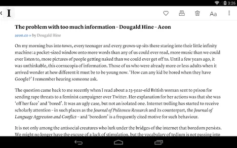 Instapaper screenshot 7