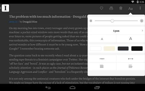 Instapaper screenshot 9