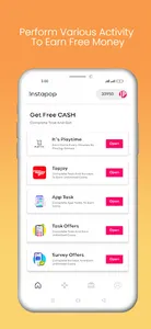 Earn Cash Rewards | Instapop screenshot 1