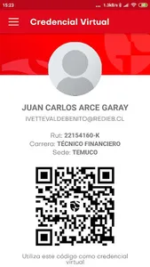 Credencial Subercaseaux screenshot 1