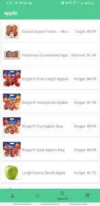 InStock Grocery List screenshot 0