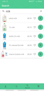InStock Grocery List screenshot 1