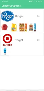 InStock Grocery List screenshot 2