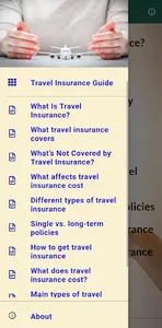 Travel Insurance Guide screenshot 1
