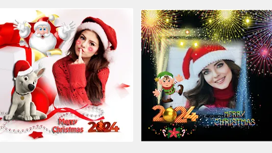 Christmas photo frame 2024 screenshot 25