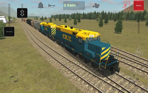 Train and rail yard simulator screenshot 17