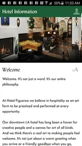 Hotel Figueroa screenshot 1