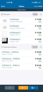 EasyReceipts screenshot 2