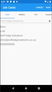 IntelliServe screenshot 1