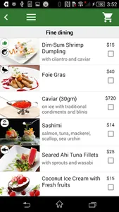 Restaurant Customer Order App, screenshot 0