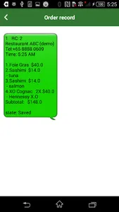 Restaurant Customer Order App, screenshot 6
