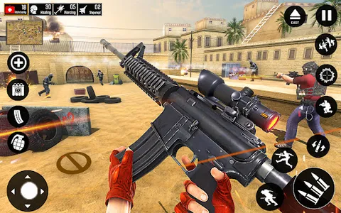 Fps Shooting Game Gun Games 3d screenshot 2