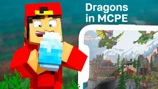 Mod Dragons for mcpe screenshot 0