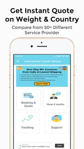 International Parcel Shipping screenshot 1