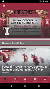 Temple Owls screenshot 0