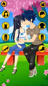 Kissing Dressup For Cute Girls screenshot 10