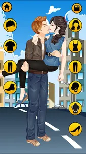 Kissing Dressup For Cute Girls screenshot 2