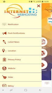Internet Webhosting (www.inter screenshot 1