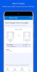 iTennisLadder screenshot 2