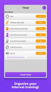 Interval Timer Stopwatch for H screenshot 0
