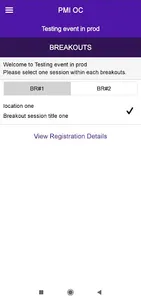 PMI Chapter Events screenshot 3