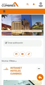 Intranet Hoteles Cumbres screenshot 1