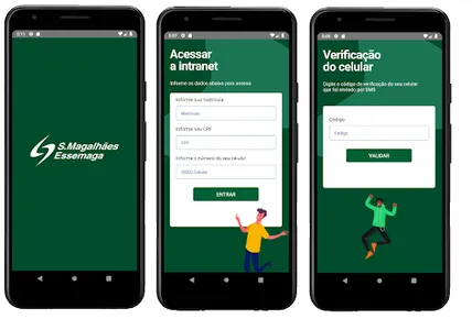 Rede Social Interna - S+ screenshot 3