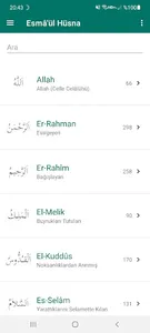 Esmaül Hüsna Vakitleri & Zikri screenshot 2