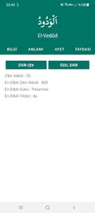 Esmaül Hüsna Vakitleri & Zikri screenshot 4